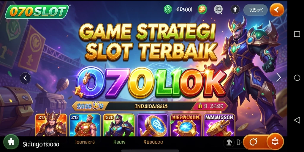 Gameplay menarik dengan berbagai tema slot seru dan grafis memukau.