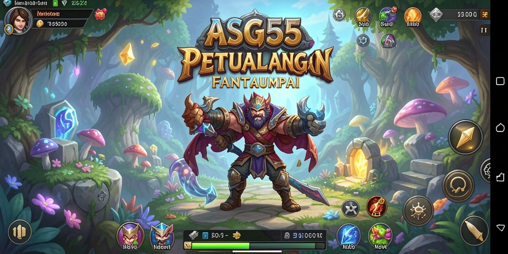 Tampilan gameplay ASG55 yang menarik dan penuh aksi RPG.