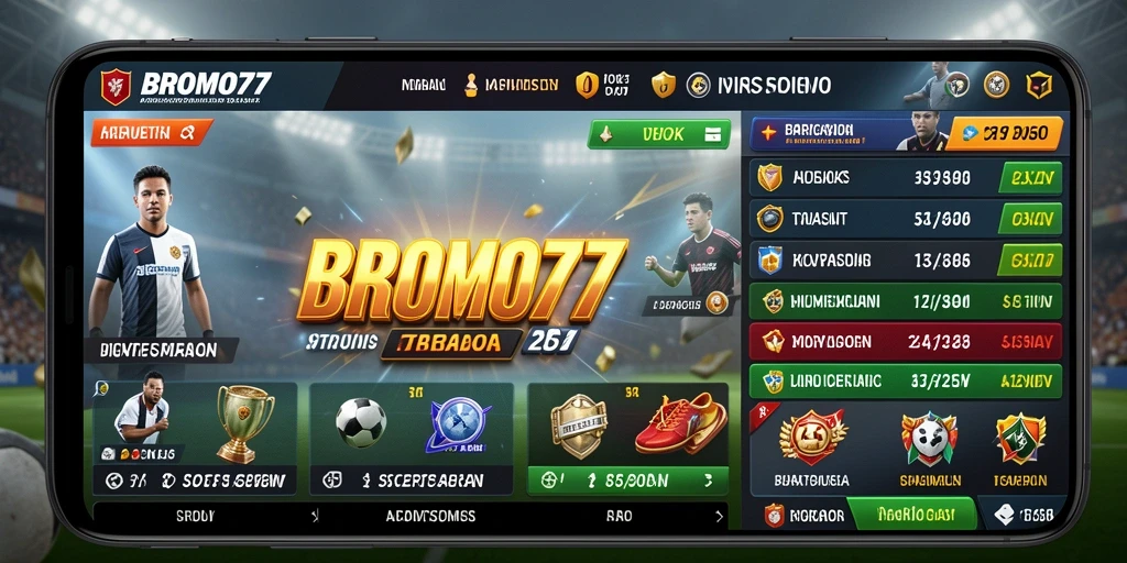 Tampilan gameplay BROMO77 dengan antarmuka yang menarik dan mudah digunakan.