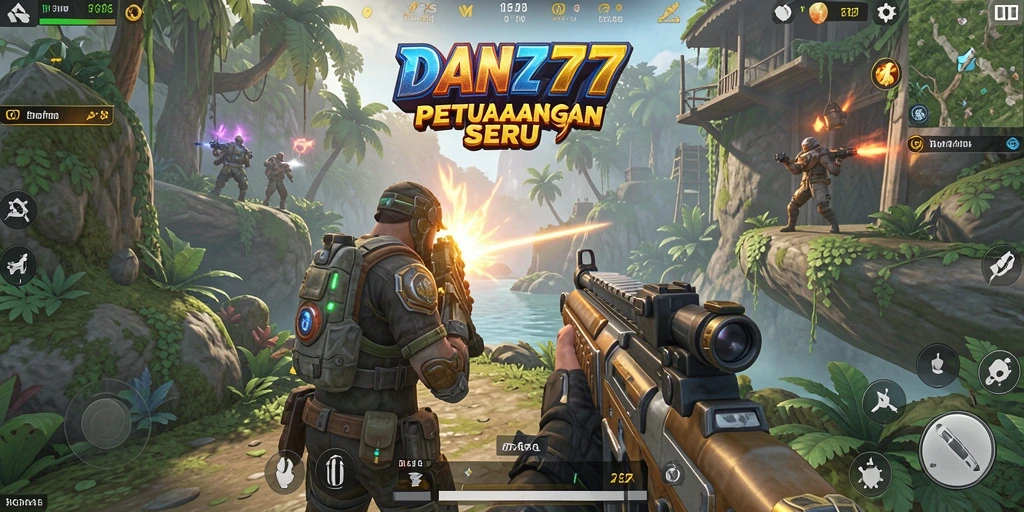 Tampilan gameplay seru dan interaktif dari DAN777