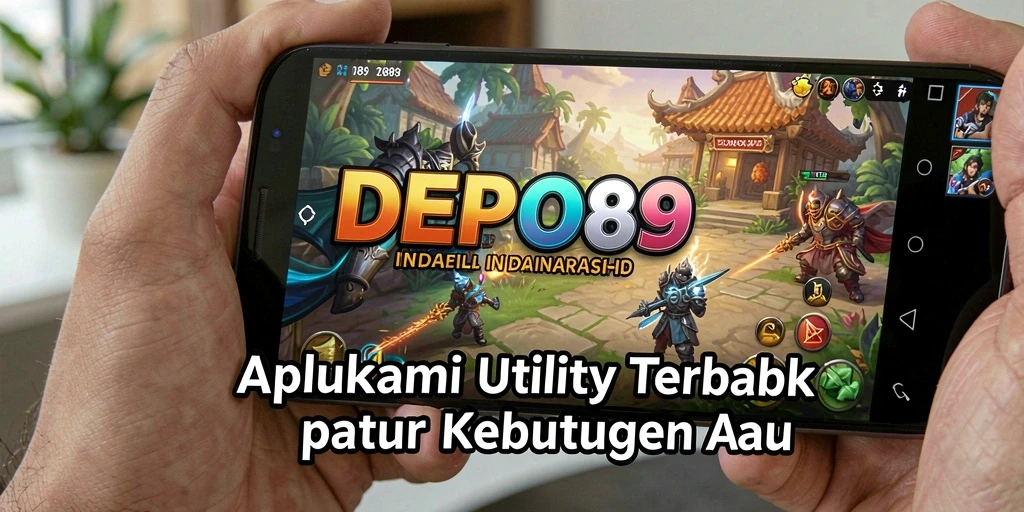 Tampilan antarmuka aplikasi DEPO89 yang user-friendly dan fungsional.