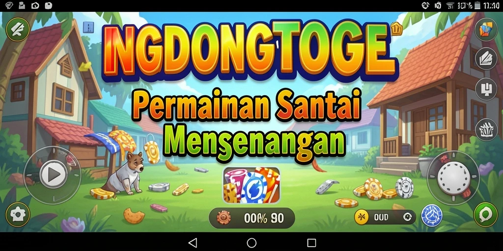 Tampilan menarik dari gameplay DINGDONGTOGEL yang seru.