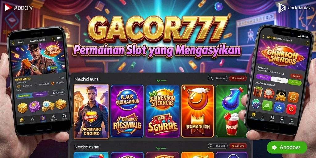 Tampilan gameplay GACOR777 yang menarik di layar.