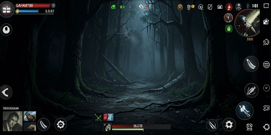 Tampak gameplay <strong>GAHAR188</strong> yang menakutkan dan penuh ketegangan.