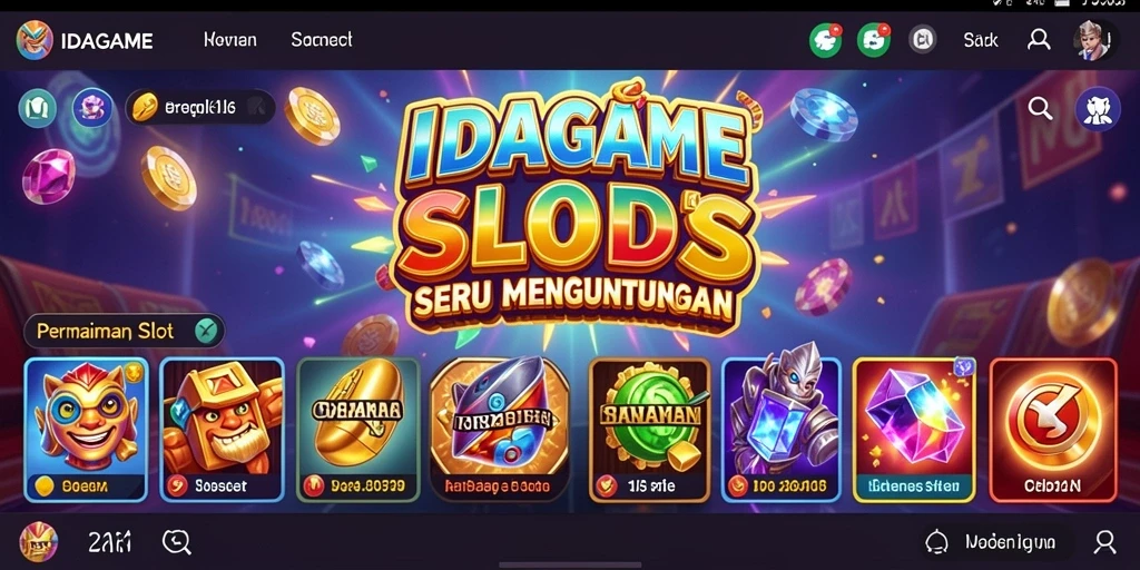 Tampilkan gameplay Slot yang menarik dan seru di IDAGAME.
