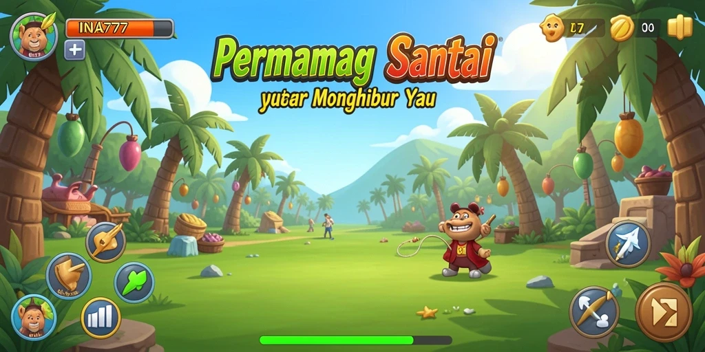 Screenshot dari gameplay seru dan menghibur di INA777.