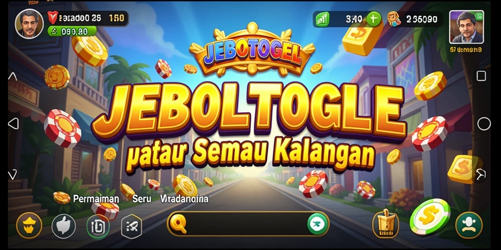 Screenshot JEBOLTOGEL menampilkan gameplay yang menegangkan dan seru.