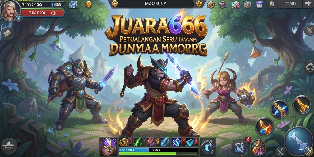 Screenshot JUARA666 menunjukkan saat pemain beraksi dalam pertempuran seru.