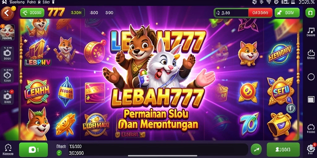Tampak gameplay seru dari LEBAH777 dengan berbagai slot menarik.
