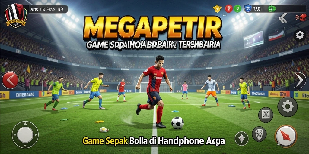Tangkapan layar gameplay MEGAPETIR dengan aksi seru di lapangan.