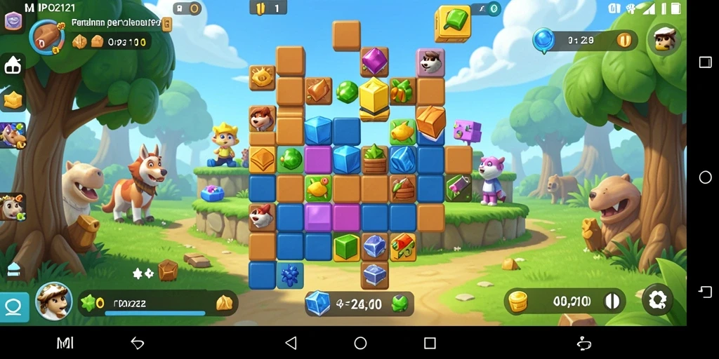 Gameplay MPO2121 yang seru dengan tantangan puzzle menunggu Anda.