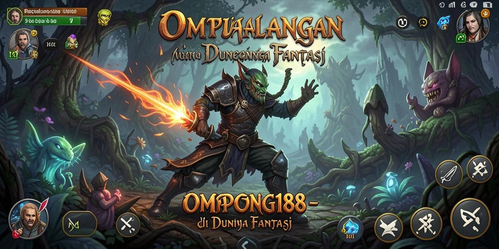 Tampilan permainan OMPONG188 yang menegangkan dan penuh petualangan.