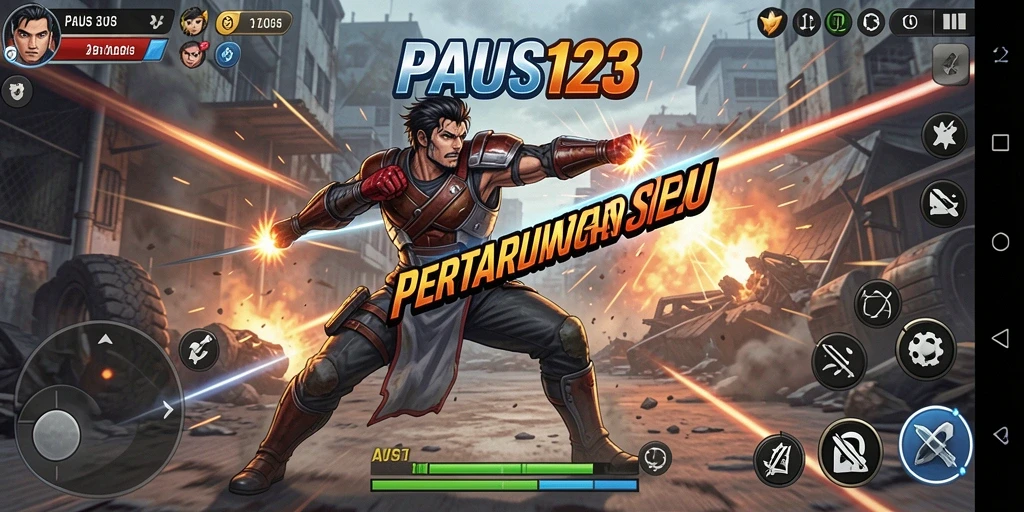 Tangkapan layar dari gameplay seru PAUS123 yang penuh aksi.