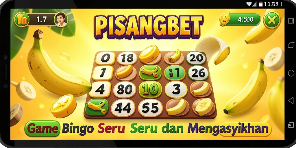 Tampilan utama gameplay PISANGBET yang menarik dan penuh warna.