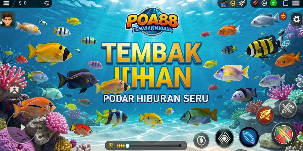 Tampilan menarik dari gameplay Tembak Ikan POA88 yang memikat.
