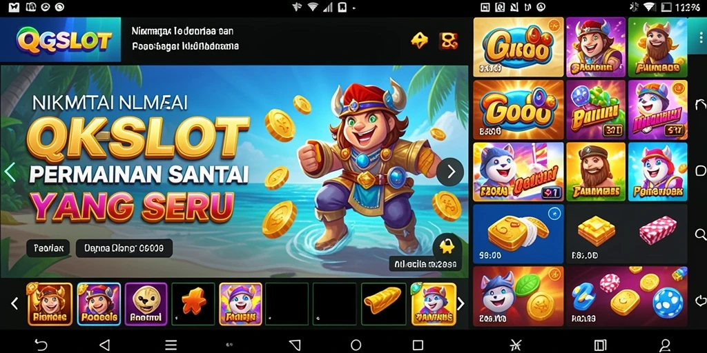 Screenshot gameplay QQSLOT menampilkan keseruan bermain slot.