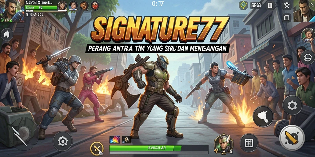 Gameplay intens dari SIGNATURE77 yang seru dan mendebarkan.
