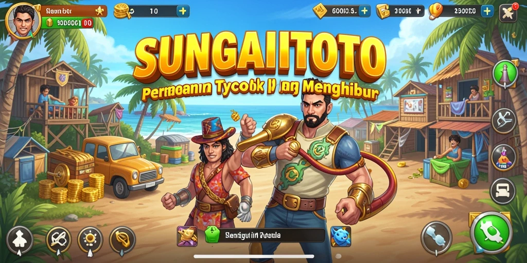 Screenshot SUNGAITOTO menampilkan gameplay Tycoon yang menarik.